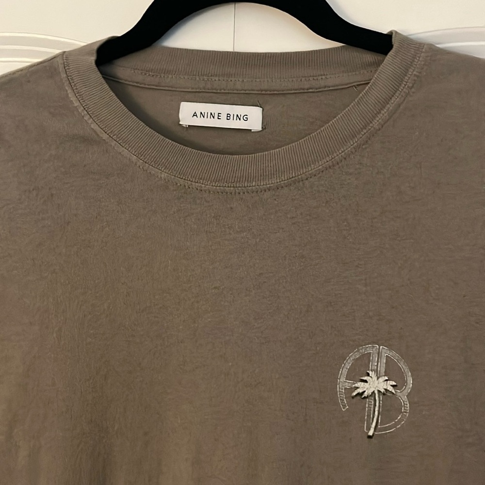 Anine Bing Medium grey T-shirt